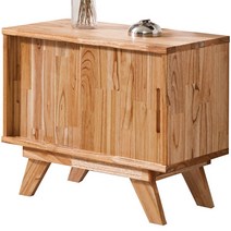 참죽나무 600 원목 협탁 거실장, 참죽나무(도장)