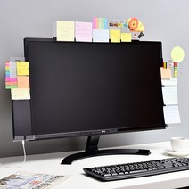 아크릴 모니터 자석 포스트잇 메모 보드, 09_No.5544_모니터메모보드(핸드폰/좌)