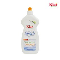 브랜드없음 클라 친환경 비건 주방세제 유기농 오렌지향 500ml