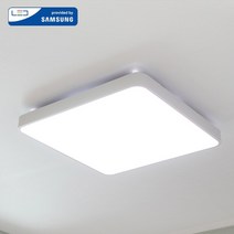 예스케이라이팅 LED방등 이루 50W 아크릴 사각방등 LED삼성칩 안방등 LED조명