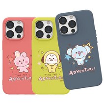 아이폰14프로 BT21 스케치 소프트케이스영구적인 친환경 지웠다 다시 쓰는, 쿠키