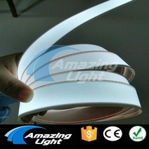 새로운 도착 3cm x 100cm 흰색 유연한 EL 스트립 전계 발광 테이프 DC12V 인버터와 led 라이트 네온 테이프, white 3x200cm