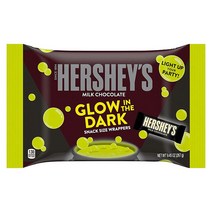HERSHEY'S 할로윈 허쉬스 글로우 인더 다크 밀크 초콜릿 267g Glow In The Dark, 1개