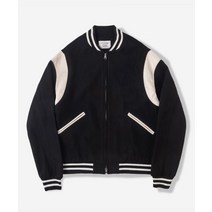 레테르코모 빅 어워드 스타디움 울 바시티자켓 재킷 블랙 빅어워드 바시티 자켓