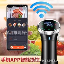 Sous Vide Cooker 저온 슬로우 쿠커 가정용 업소용 저온가열 일체형 수비드머신, S015 WIFI