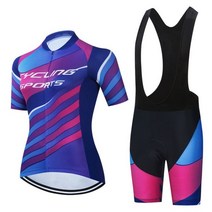 전기자전거 스페셜라이즈드 세트 여성 사이클링 저지 Sportwear 의류 산악 자전거 반바지 저렴한 도매 145394, L, Pic color 17