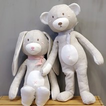 슈톨렌 빅사이즈 린넨토이 오가닉 애착인형_곰돌이 토끼, 2. 토끼