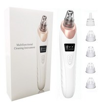 피부 미용 맛사지 관리 레이저 모공 진공 블랙 헤드 리무버 클리너 블랙 헤드 용 업그레이드 된 블랙 헤드 진공 충전식 페이스 진공 코메돈 추출기 도구, 협력사, 유형 2