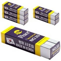 피스코리아 피스 스테플러 심, 33호침, 12개