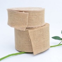 천연 삼베 황마 헤시안 아마 리본 롤 웨딩 장식 10M 3 cm 5cm 10 15cm, jute color, 10cm
