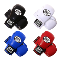 헤비히터 컨텐더 벨크로 트레이닝 글러브 H3, 그레이/블루 H3-GB