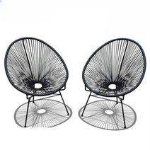 아카풀코 펜션 에그 카페 테라스의자 야외 체어, 테이블