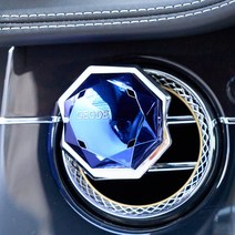 지오드 고급 차량용 방향제 명품 자동차 디퓨저 차 남자 선물, 로즈골드, 블루로즈