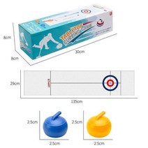 플로어컬링 컬링 스톤 연습용 게임 실내 스포츠, 단일사이즈, A 컬링 8개