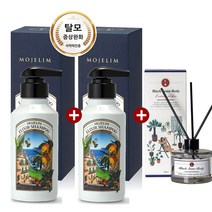 모제림 샴푸 엘릭서 여성 탈모샴푸 추천 탈모관리 남성 샴푸 선물세트 사은품, 샴푸2개(3%할인)+사은품 블랙썸디퓨저 1