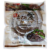 거성왕순대 국내산 5종 찰 야채 순한맛 매운맛 김치 고기 모듬 순대 세트 각1kg(총5kg)