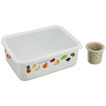 평화 프레이즈 절임용기 법랑, 1개