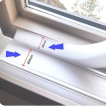 창틀바람막이 창문 우풍 방지 문 틈 새 창틀 바람 막이 베란다 샷시 방풍 샤시 문풍지 1.5m, 상세페이지 참조