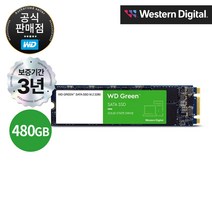 WD GREEN M.2 SATA SSD 480GB, 단품
