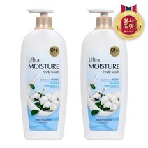 [LG생활건강] 온더바디 울트라 모이스처 코튼 바디워시 785MLx2개, 785ml, 2개