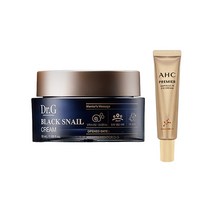 닥터지 블랙 스네일 크림 50ml + AHC 아이크림 시즌11 12ml, 단품