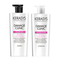 케라시스 데미지 클리닉 샴푸 600ml 1개+컨디셔너 1개, 1세트