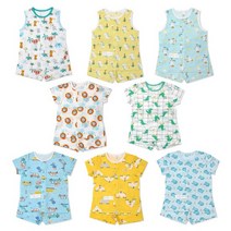 오가닉맘 21SS 유아 반소/민소내의 8종 택1(MGMP1B01_OR)