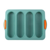 베이킹 오븐 Stomates 실리콘 베이킹 케이크 금형 Bakeware 식품 등급 파티 요리 도구 햄버거 빵 개, 05 Deep Green-A