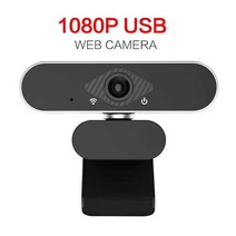 HD 1080P 캠 웹캠 컴퓨터 PC 웹 USB 카메라 마이크 포함 화상 통화 회의 작업