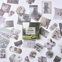 스티커세트 다이어리 꾸미기 새해 다꾸 폰꾸 스티커 세트 용품 80 개/상자 세계 washi 스티커 대용량 가방, 03 3