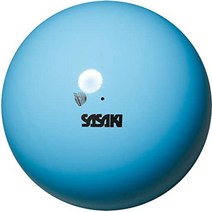 사사키(SASAKI) 리듬체조공 오로라 리듬체조볼 짐스타 수구 공 18 M20UAF, LIBU(라이트블루)