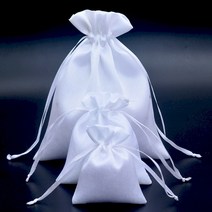 실크화이트 주머니 파우치 이너백 화장품 더스트백7X9