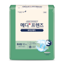 메디프렌즈 봄날 성인용 기저귀 매직테입형 특대형, 10개입, 4개