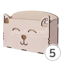 파스텔크래프트 동물메모함 23x4x12cm(5개입) X-08-214