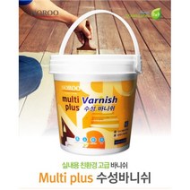 노루페인트 친환경 수성 바니쉬 0.9L 바니시 목재용 니스, 투명 반광