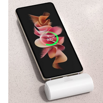 충전선없는 아이폰충전기 5000mAh 보조배터리 도킹형 간편휴대 간단충전 아이폰12프로맥스 아이폰12, 선택2번 아이폰8핀 - 블랙