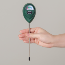 토양 수분 측정기 - 토양 수분센서 물주기 관리 물주기개 습도 측정, 초록색