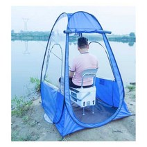 낚시 그늘막 팝업 차양막 캠핑 간이텐트 낚시텐트, 실버 코팅 자외선 1.2x1.2x1.7 미터