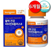 고함량 비타민b군 활성비타민 식약처인증 건강기능식품 90캡슐 2개 + 사은품 증정, 90정