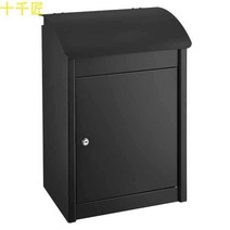 무인 택배함 택배보관함 가정용 야외 단독주택 개인 빌라 원룸 문앞, 블랙