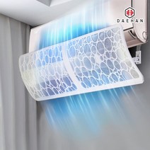 벽걸이용 1개 필터형 벽걸이에어컨윈드가드 벽걸이에어컨에어홀바람막이 바람판 날개, 벽걸이형-고급