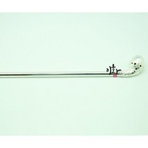 이화 한국무용 한복 머리장식 방울비녀-은