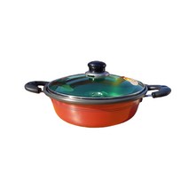 국산 이젠 경질냄비 모음 단일품목 편수냄비 양수냄비 전골냄비 곰솥냄비 국수 라면 샤브샤브 냄비, 선학 레드펄 전골 20cm