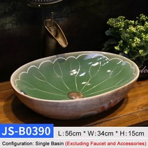 탑볼세면대 욕실세면대 세면볼 세면대볼 세면도기 탑볼세면기 조각 아트 세라믹 기 싱크 lavatory sink for toilet 샴푸 분지 타원형 수조 기 매칭 세트 배수, js-b0390