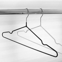 자취생 옷정리용 원피스 나시용 옷걸이 10P세트 셔츠 드레스룸준비 잠바, BW 논슬립옷걸이 10P 블랙, BW 논슬립옷걸이 10P_블랙