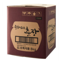 [오복] 중화요리 춘장 8kg BOX, 1개