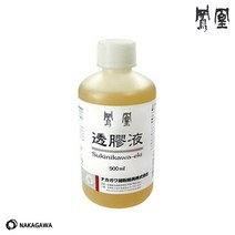 일본 봉황 아교액 500ml (아교풀 물아교), [나카가와]일본 봉황 아교액500ml