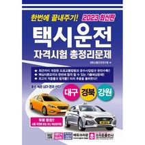 한번에 끝내주기 택시운전 자격시험 총정리문제(대구 경북 강원), 크라운출판사