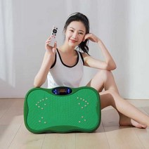 쉐이크보드 덜덜이 음파 진동운동기 진동 다이어트, 스마트 업그레이드 (그린)