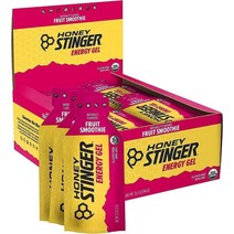 Honey Stinger 유기농 에너지 젤 과일 스무디 스포츠 뉴트리션 31 2g(1 1온스) (24팩) 미국직송, 1.1 Ounce (Pack of 24), Acai Pomegranate